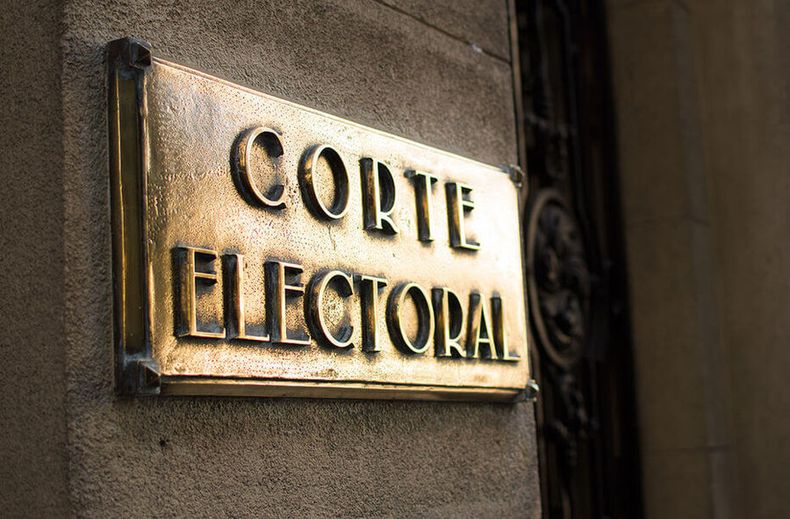 Fachada de la Corte Electoral