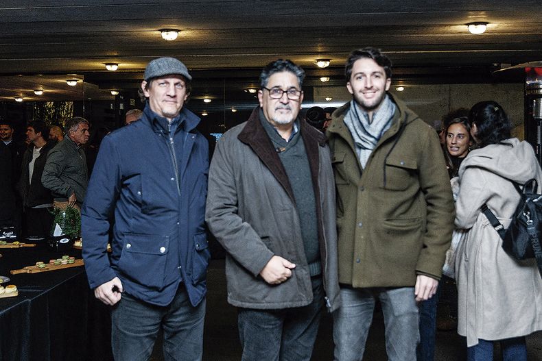 Fernando Schaffner, Raúl Scattone y Sebastián Belluscio