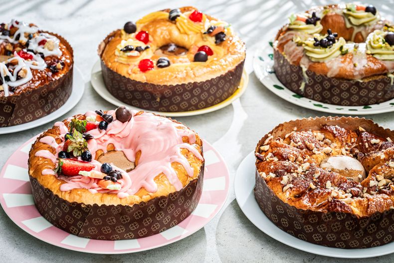 Roscas de Pascua de Panadería Biarritz.&nbsp;