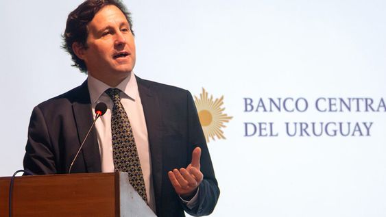 Diego Labat, presidente del Banco Central. Foto: BCU Diego Labat, presidente del Banco Central. Foto: BCU