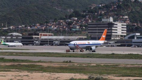 Vista general del aeropuerto de Caracas, Venezuela