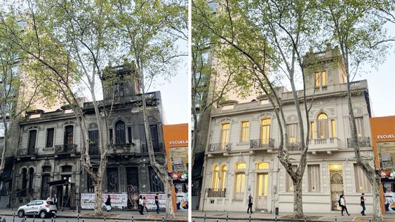 Vivienda Salvo, de principios del siglo XX, en 18 de Julio y Alejandro Beisso. En Ciudad Gótica suelen tomar fotos a rincones de Montevideo e imaginar con inteligencia artificial cómo se verían con más iluminación, limpieza y cuidado. Vivienda Salvo, de principios del siglo XX, en 18 de Julio y Alejandro Beisso. En Ciudad Gótica suelen tomar fotos a rincones de Montevideo e imaginar con inteligencia artificial cómo se verían con más iluminación, limpieza y cuidado.
