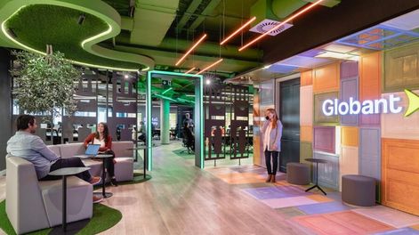 Globant, una startup que radicó en Montevideo una oficina potente. Foto: Globant