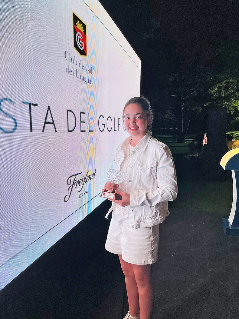 Josefina Aguerre, ganadora de la Fiesta del Golfista