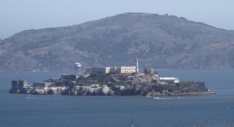 Así luce hoy la prisión de Alcatraz en San Francisco, California