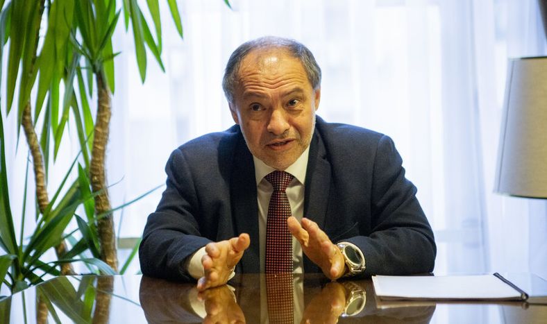 Max Sapolinski. Foto: Nicolás Garrido / Búsqueda