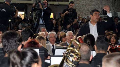 imagen de En los terrenos familiares de La Teja y el Club Progreso, Vázquez  encontró el “acompañamiento” que necesitaba para su gobierno