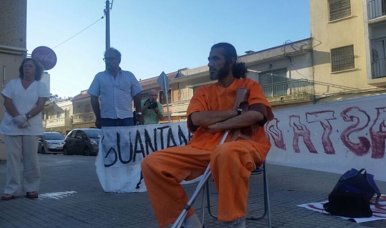 imagen de Jihad Dhiab, el ex preso de Guantánamo que molesta a la Cancillería