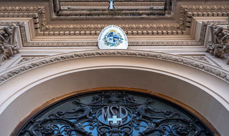 Fachada del Ministerio de Salud Pública.