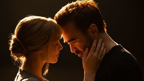 Margot Robbie y Colin Farrell en El gran viaje de tu vida.