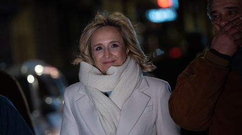 Laura Raffo en la noche de las elecciones internas &nbsp;