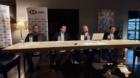 Alfredo Rava, Rodrigo Fernández, Gustavo Basso y Juan Pablo Falcón