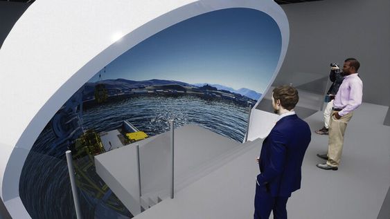 El nuevo simulador incorporado por Jan De Nul Group será utilizado en la realización de estudios de ingeniería y factibilidad. Foto: Jan De Nul