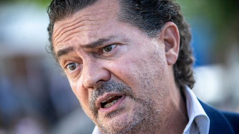 Rodrigo Ferrés durante la inauguración de un centro del Ministerio de Desarrollo Social en Casavalle. Foto: Mauricio Zina / adhocFOTOS