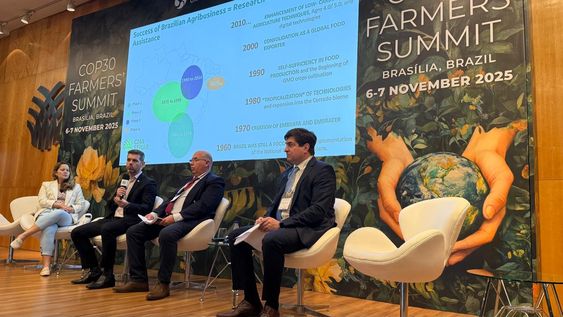 El presidente de la FARM, el uruguayo Jorge Andrés Rodríguez, participó de la COP 30 Farmers´Summit, realizada el pasado miércoles 5 en Brasilia. El presidente de la FARM, el uruguayo Jorge Andrés Rodríguez, participó de la COP 30 Farmers´Summit, realizada el pasado miércoles 5 en Brasilia.