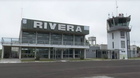 Aeropuerto de Rivera. Foto: Presidencia