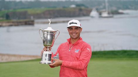 imagen de El estadounidense Gary Woodland obtuvo el primer Major de su carrera al ganar el Abierto de Estados Unidos en Pebble Beach