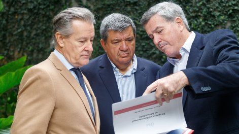 Gabriel Gurméndez, Jorge Barrera y Pedro Bordaberry
