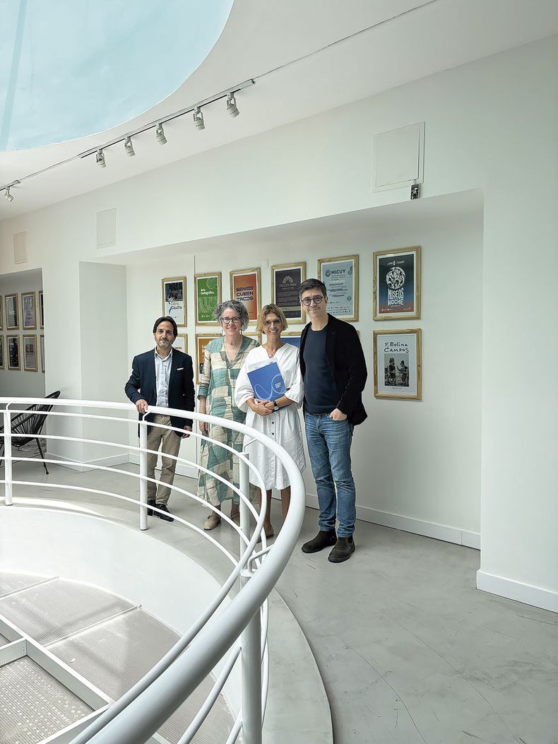 Facundo deAlmeida, MarianaWainstein,Fernanda Guliak yRomán Viñoly