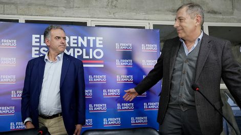 Yamandú Orsi y Gabriel Oddone