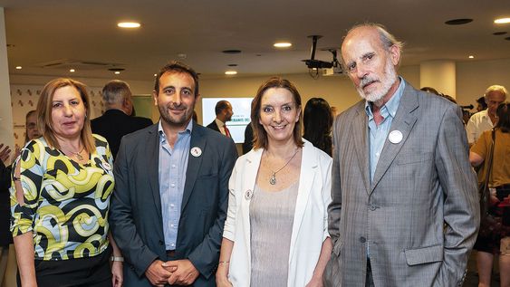 Daniela De Santiago, Marcelino González, Lydia López Sosa y Antonio Sarachu