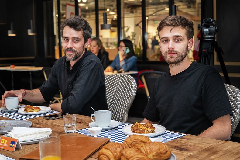 Nicolás Vaz y Martín Penot