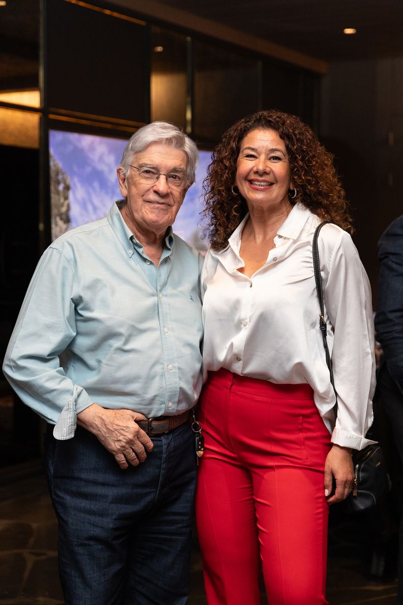 Eduardo Lanza, de Catadores, junto a Mónica Fernández, de Soldo Hnos.
