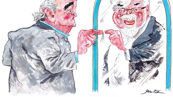 Caricatura: Junior Caricatura: Junior