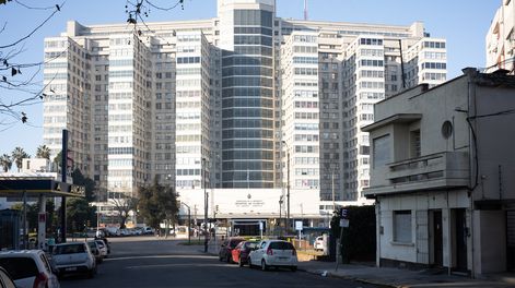 Hospital de Clínicas, a mediados de 2024 &nbsp;