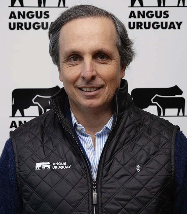 El presidente de la Comisión de Carne Angus, Diego Oribe