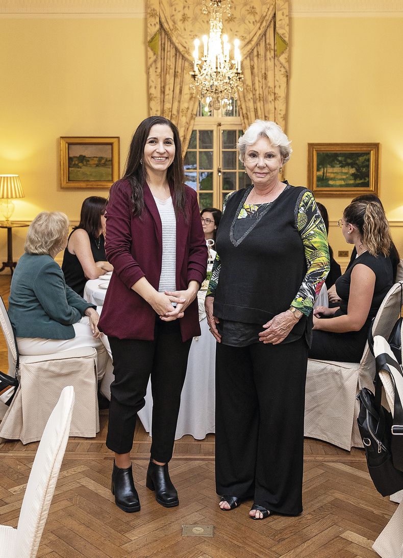 Fernanda Maillot con Laura Roquero