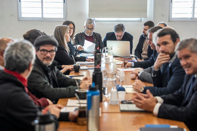 Reunión del Consejo Superior Tripartito en la Dirección Nacional de Trabajo.