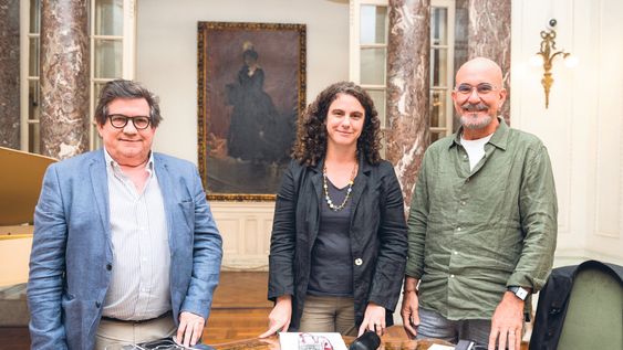 William Rey, Carolina Porley y Marcelo Danza William Rey, Carolina Porley y Marcelo Danza