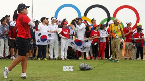 imagen de Con gran categoría, la surcoreana Inbee Park logró la medalla  de oro en el regreso del golf femenino a los Juegos Olímpicos