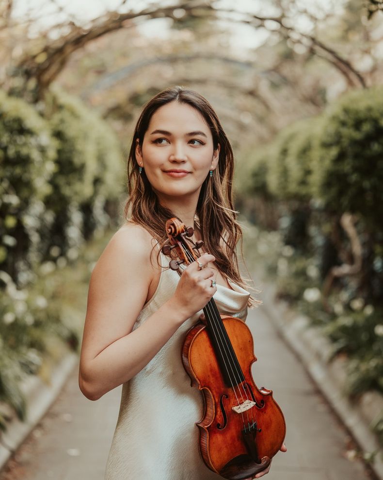 Violinista franco-china británica Laure Chan