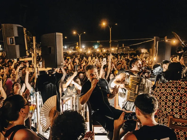 Jorge Drexler, en Rueda de Candombe.