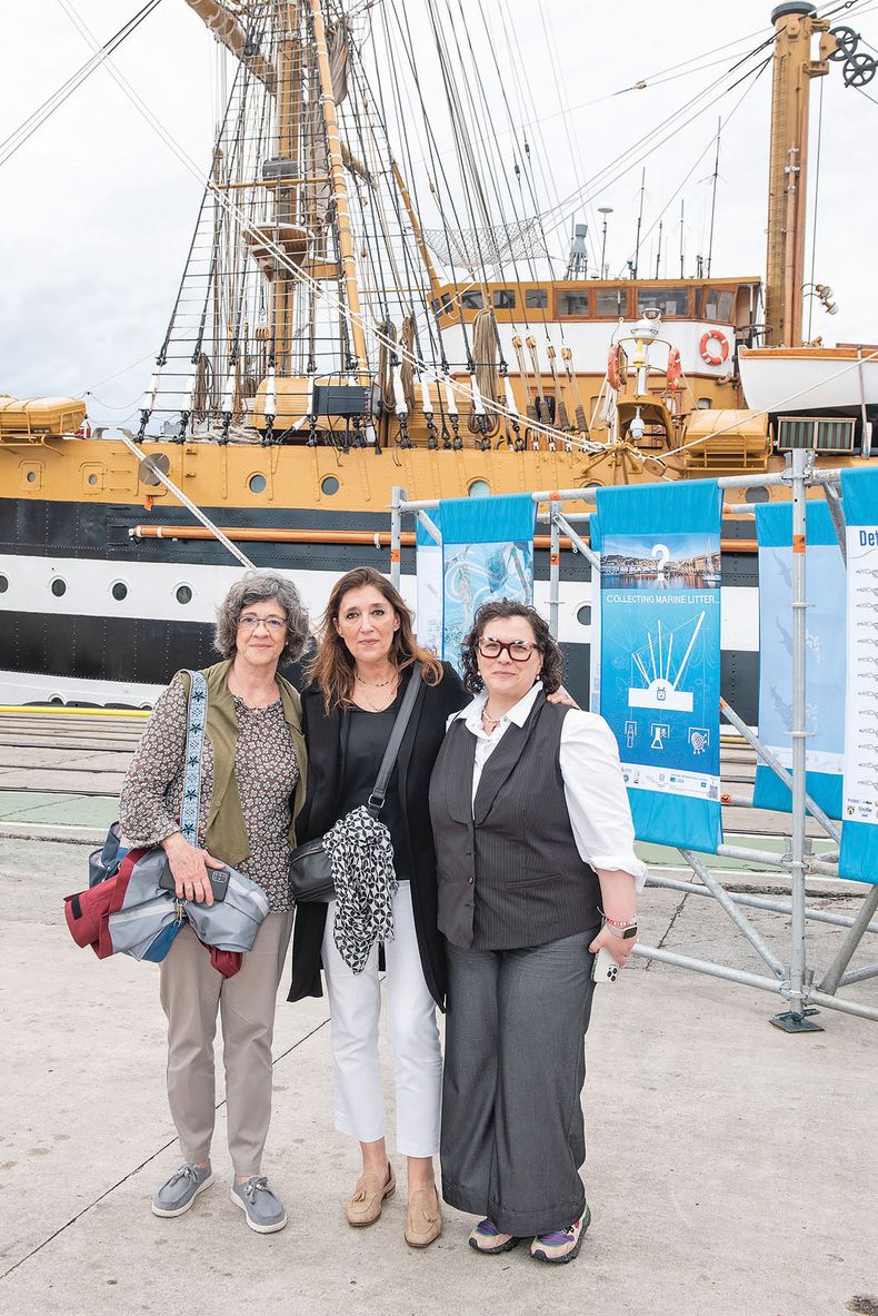 De la Universidad de Génova: Giulia Pellegri, Michela Scaglione y Ana Lourdes de Hériz