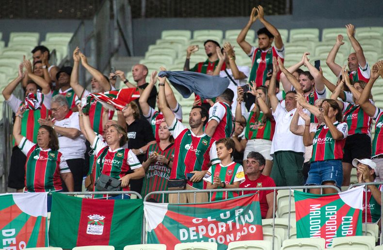Deportivo Maldonado es una de las sociedades anónimas deportivas más consolidadas de Uruguay. Foto: AFP, Thiago Gadelha