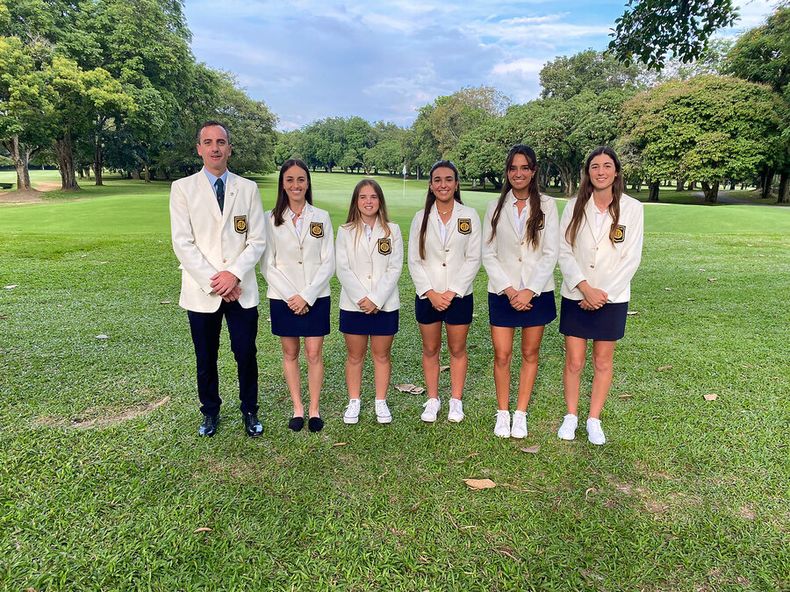 Equipo femenino uruguayo en la Copa Los Andes