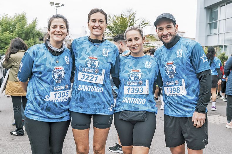 Patricia Ferreira, Lucía Godín, Micaela Perdomo y Nicolás Lodeiro.