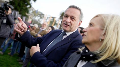 Búsqueda | Dirigentes blancos pretenden impulsar a Beatriz Argimón como compañera de fórmula de Álvaro Delgado. Foto: Javier Calvelo / adhocFOTOS