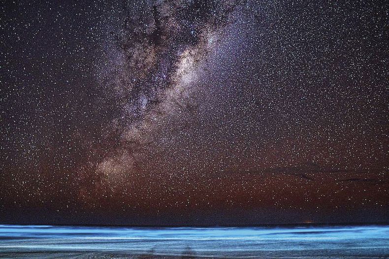 El astroturismo es una de la actividades que se organizan para descubrir el paisaje que rodea a Chez Silvia.