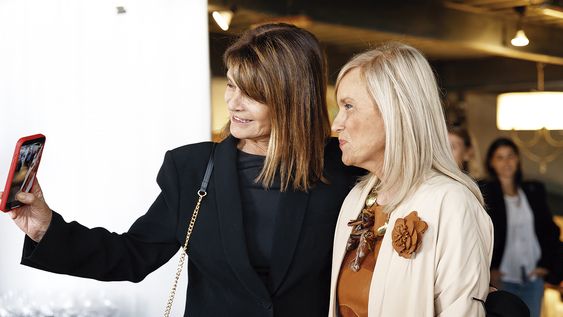 Teresa Calandra y vicepresidenta de la República Beatriz Argimón Teresa Calandra y vicepresidenta de la República Beatriz Argimón