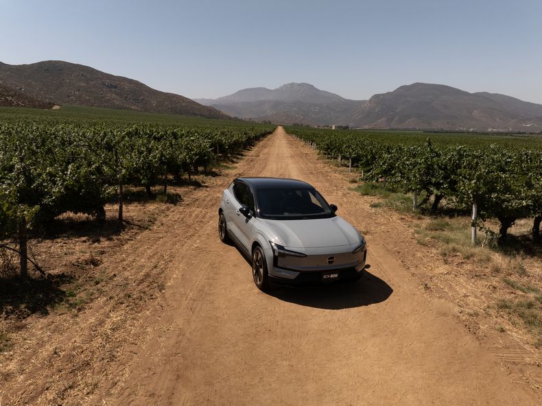 Volvo EX30 en el Valle de Guadalupe, Baja California, México