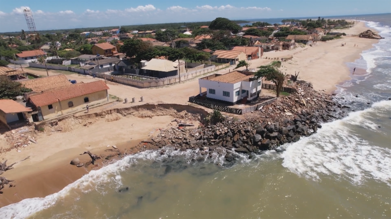 Brasil lucha contra el aumento del nivel del mar debido al cambio climático