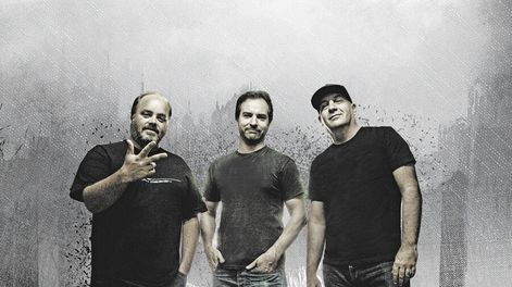 Búsqueda | Christian Cary, Rafael Ugo y Paco Pintos. Foto: Difusión La Triple Nelson