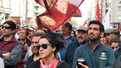 imagen de Talvi y Lacalle Pou son “representantes políticos del capital” y en “octubre se juega el futuro del trabajo”, dice el PIT-CNT