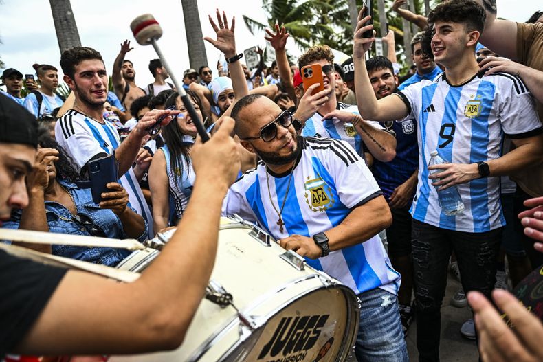 Hinchas Argentina Mundial 2022