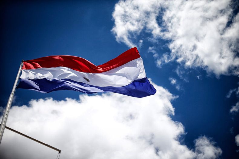 Bandera de Paraguay. Foto: AFP