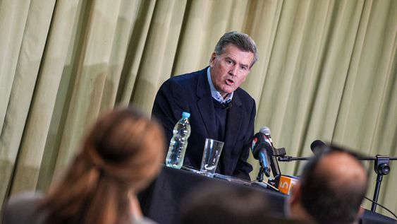 Pedro Bordaberry en la presentación de su candidatura al Senado por el Partido Colorado Pedro Bordaberry en la presentación de su candidatura al Senado por el Partido Colorado